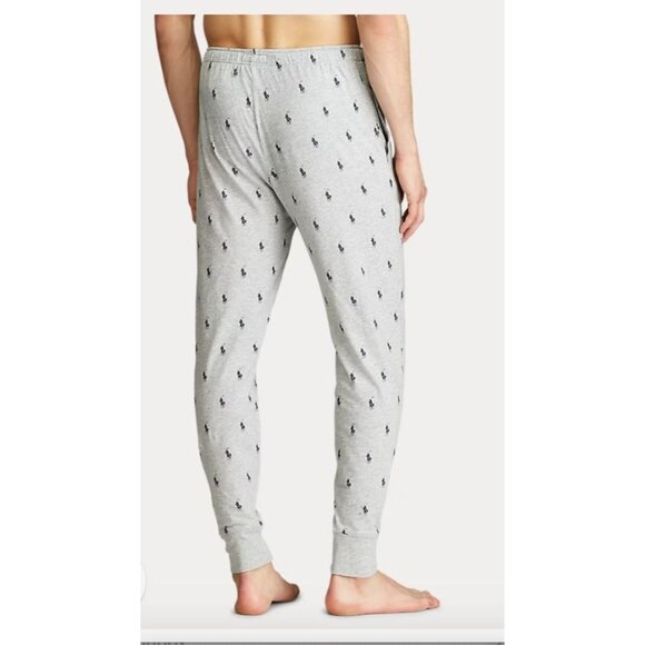 Polo Ralph Lauren Pony Cotton Jersey Sleep Jogger Size Medium - Picture 2 of 13